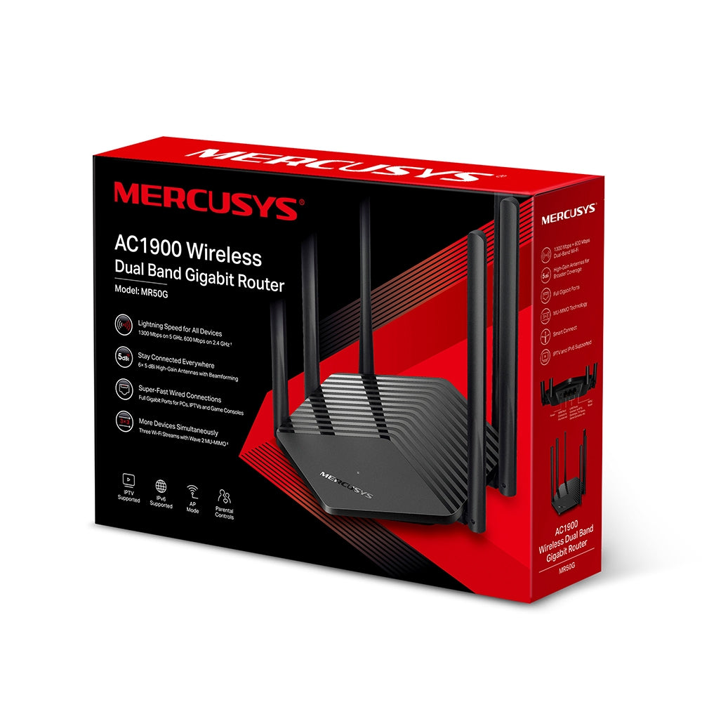 MERCUSYS MR50G – Routeur WiFi AC1900