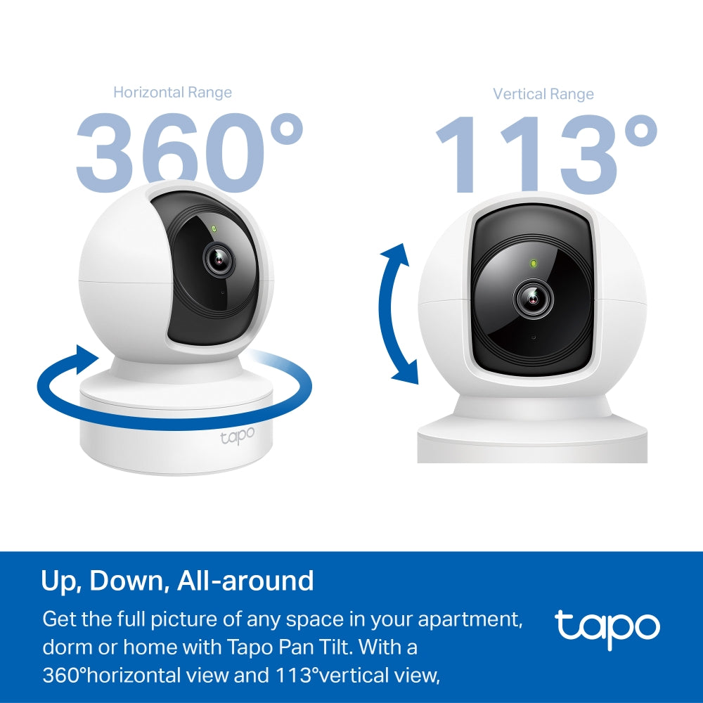 TP-LINK Tapo C202 – Caméra WiFi 360° – image 4