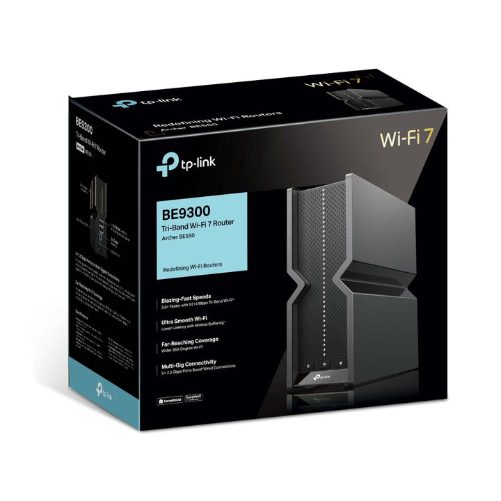 Routeur TP-Link Archer BE550 BE9300 Tri-Band Wi-Fi 7