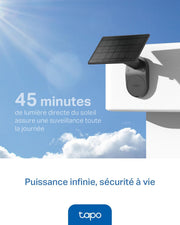 TP-Link Tapo C411 KIT Maroc | Caméra Solaire WiFi 2K 3MP – image 2