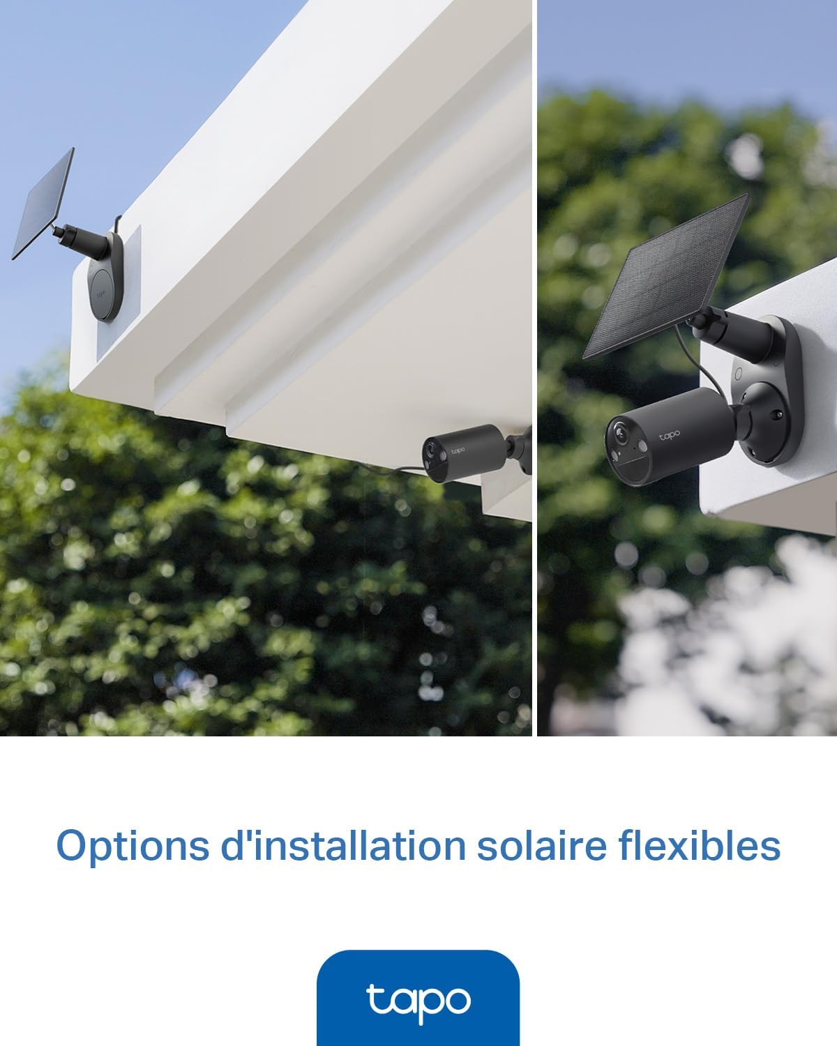 TP-Link Tapo C411 KIT Maroc | Caméra Solaire WiFi 2K 3MP – image 3