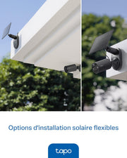 TP-Link Tapo C411 KIT Maroc | Caméra Solaire WiFi 2K 3MP – image 3