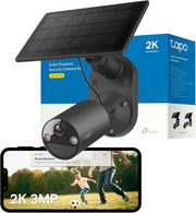 TP-Link Tapo C411 KIT Maroc | Caméra Solaire WiFi 2K 3MP – image 6