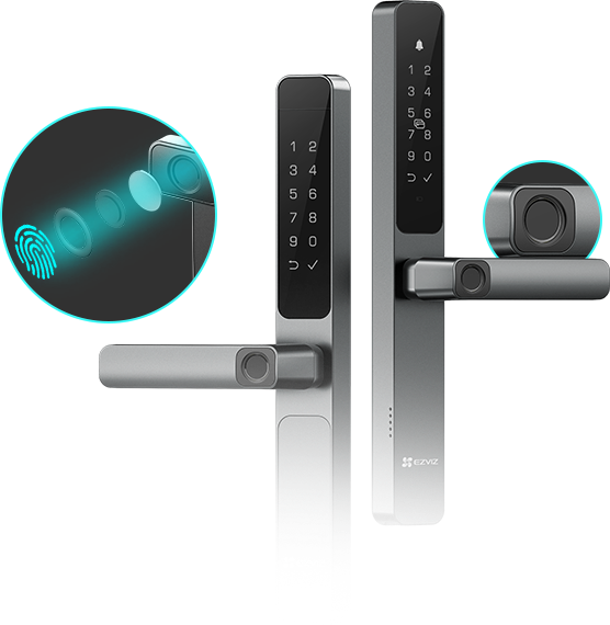 EZVIZ CS-DL06 – Serrure Connectée Empreinte – image 2