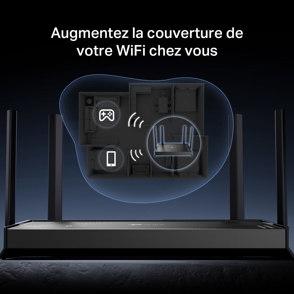 TP-LINK Archer BE220 – Routeur WiFi 7 – image 7