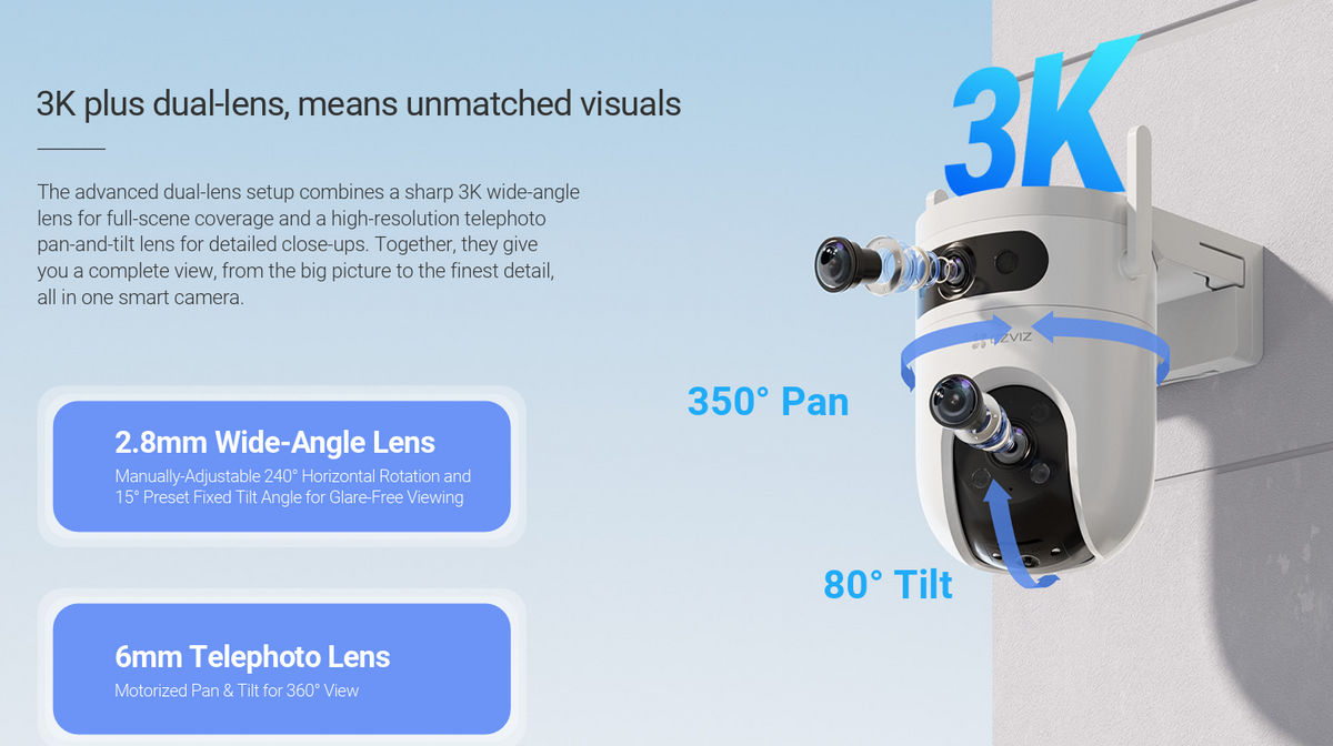 EZVIZ CS-H9C (5MP+5MP,4G) – Caméra Double – image 4