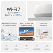 TP-LINK Deco BE22 (3-pack) – Mesh WiFi 7 – image 2