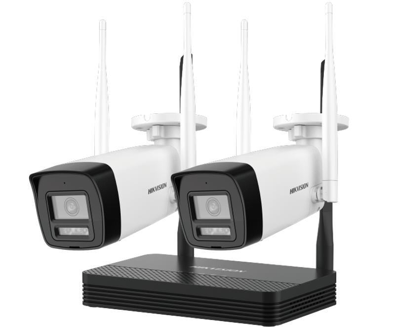 HIKVISION NKS424W0H – Kit 2 Caméras Bullet