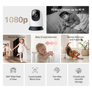 MERCUSYS MC200 – Caméra WiFi 360° – image 2