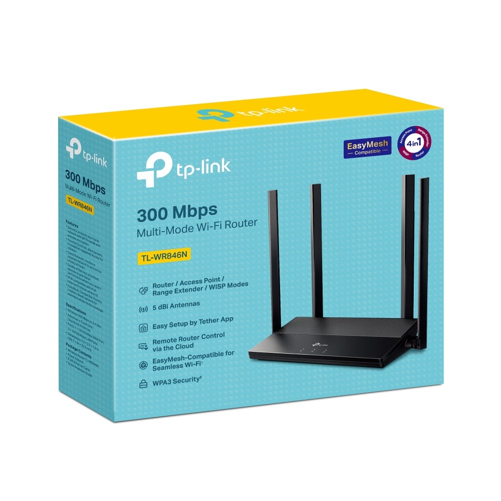 TP-Link TL-WR846N – Routeur WiFi 300 Mbps Maroc