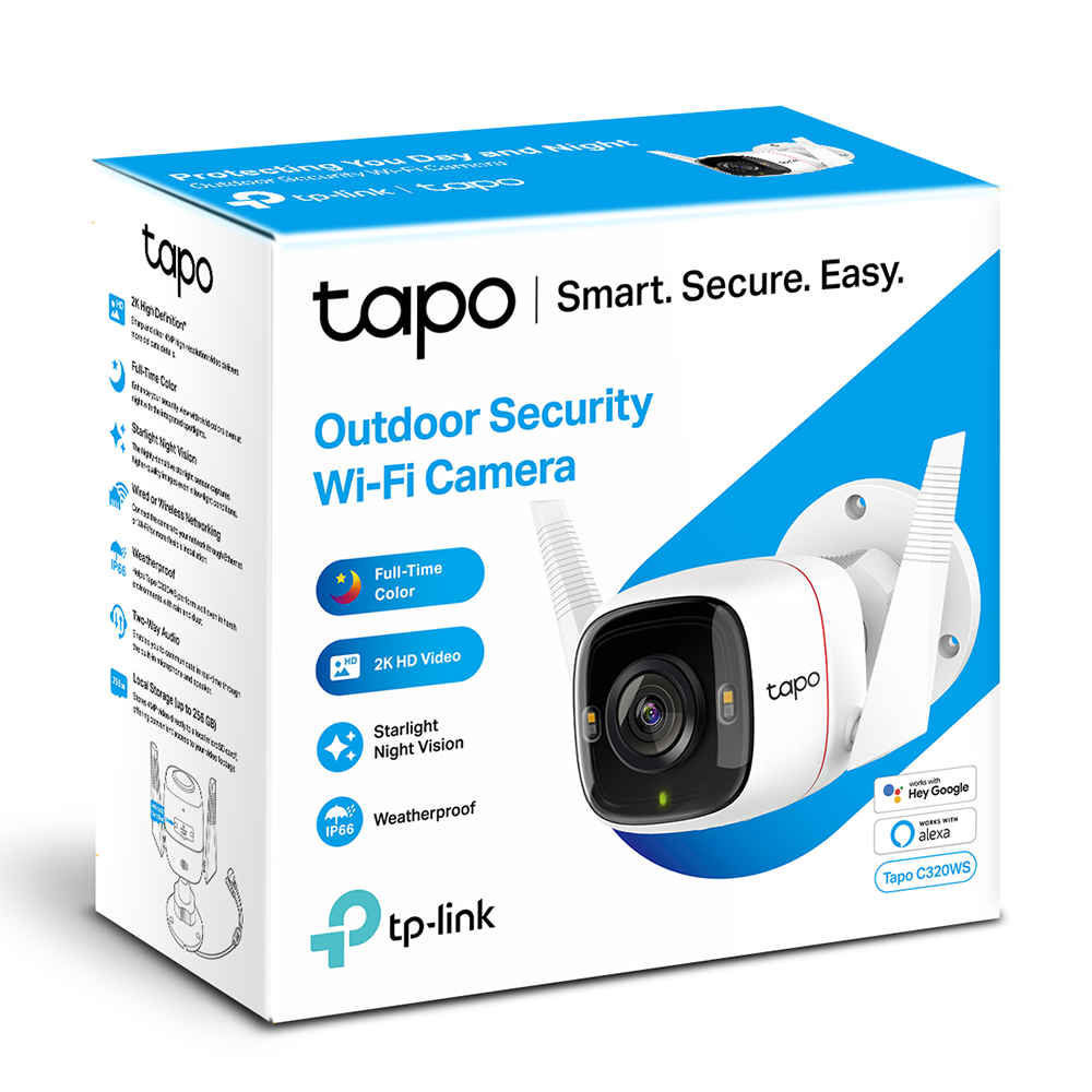 TP-LINK Tapo C320WS – Caméra 2K Extérieure