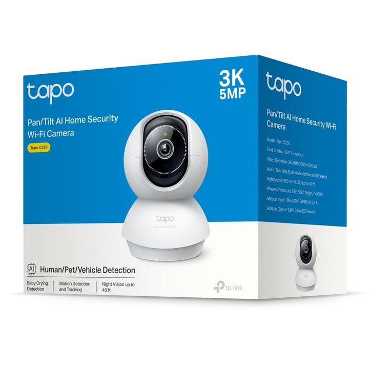 TP-LINK Tapo C230 – Caméra 3K 5MP