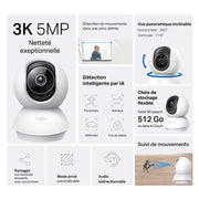 TP-LINK Tapo C230 – Caméra 3K 5MP – image 4