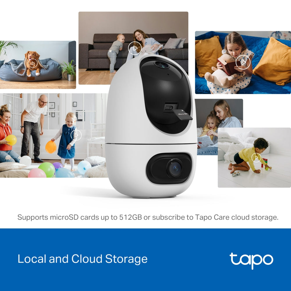 Tapo C245D – Caméra WiFi Double Objectif 2K 3MP