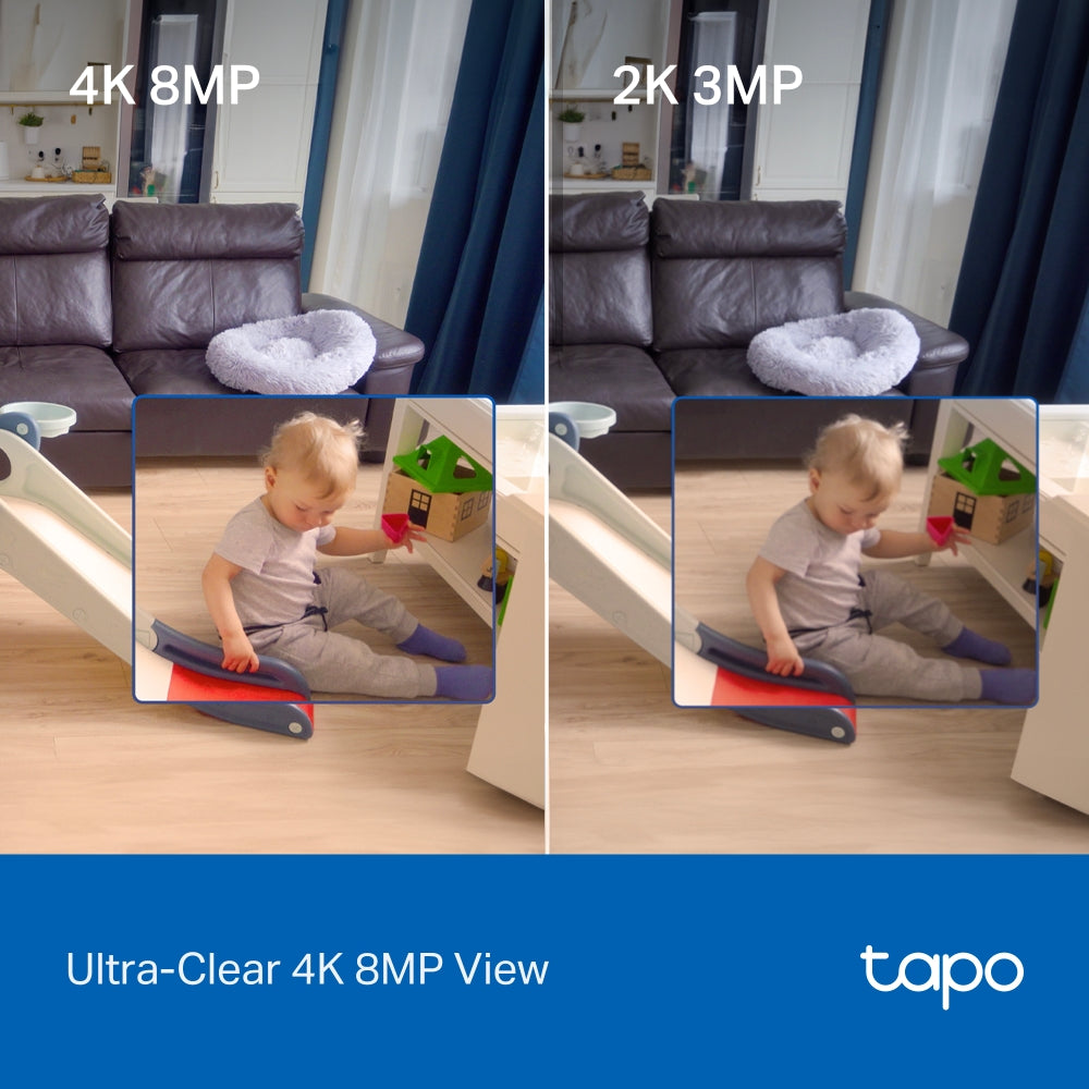 TP-LINK Tapo C250 – Caméra 4K AI Zoom – image 2
