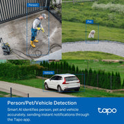 Tapo C530WS Caméra de surveillance Outdoor panoramique et inclinable