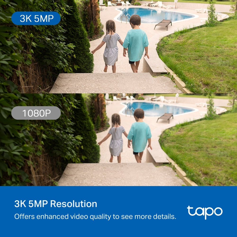 Tapo C530WS Caméra de surveillance Outdoor panoramique et inclinable