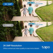 Tapo C530WS Caméra de surveillance Outdoor panoramique et inclinable