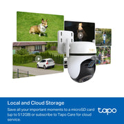 Tapo C530WS Caméra de surveillance Outdoor panoramique et inclinable