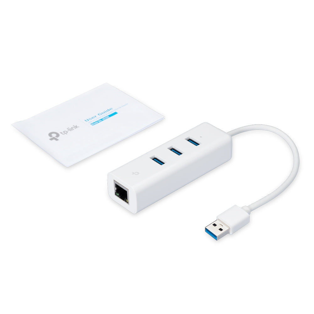 TP-LINK UE330 – Hub USB 2-en-1 Ethernet – image 4