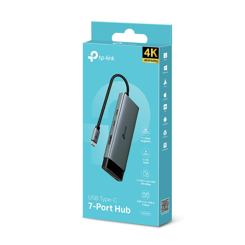 TP-LINK UH7020C – Hub USB-C 7 en 1