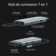 TP-LINK UH7020C – Hub USB-C 7 en 1 – image 3