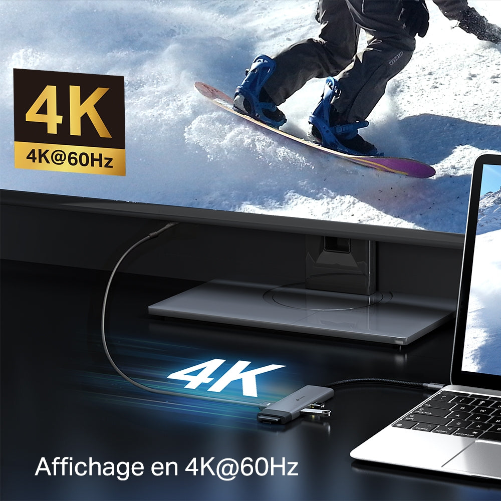 TP-LINK UH7020C – Hub USB-C 7 en 1 – image 2
