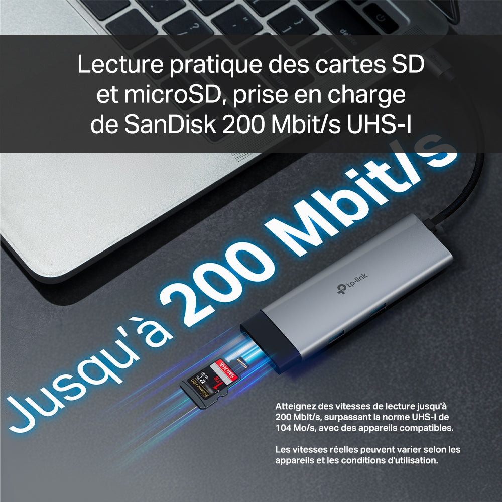 TP-LINK UH7020C – Hub USB-C 7 en 1 – image 5