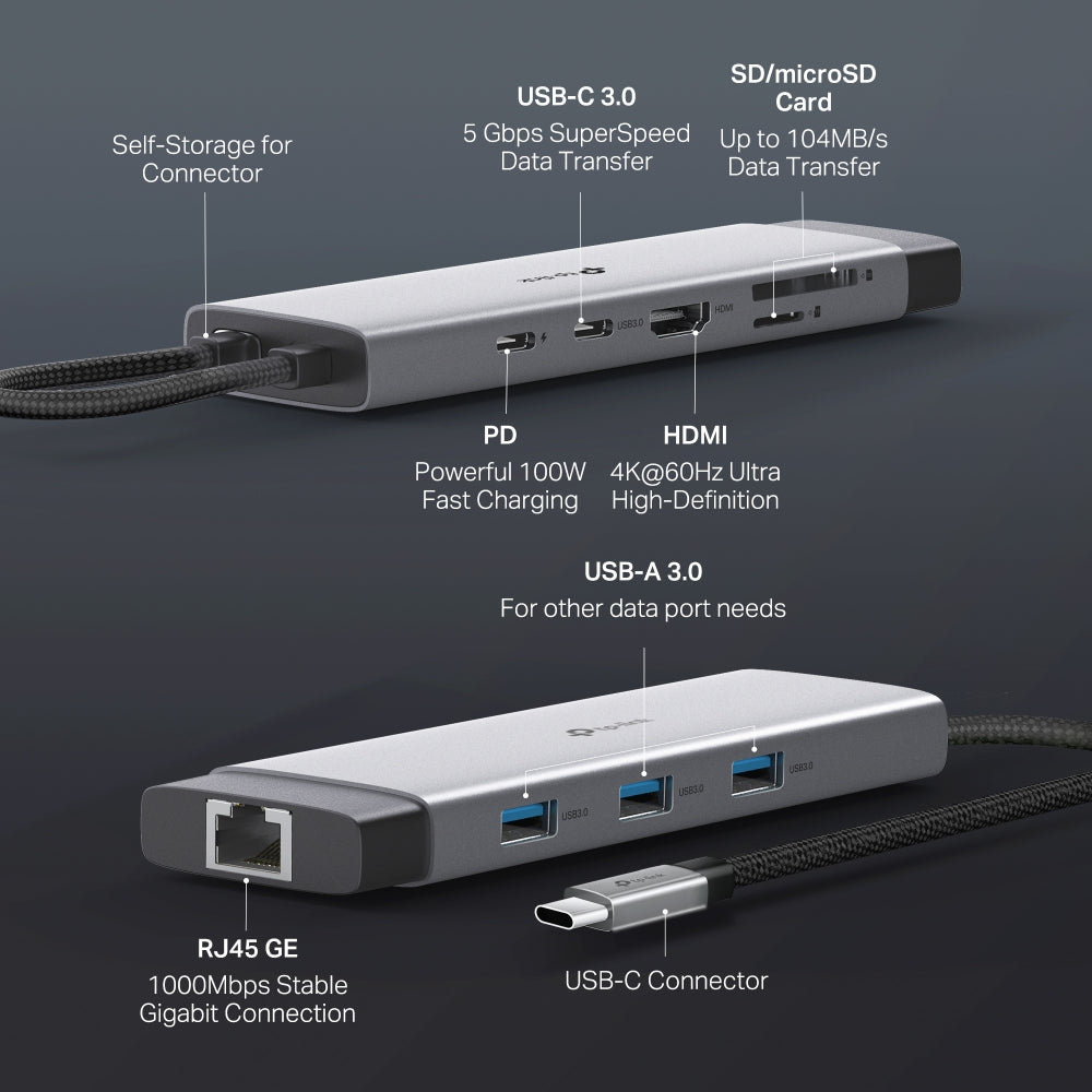 TP-LINK UH9120C – Hub USB-C 9 Ports – image 5