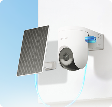 EZVIZ HB8 Lite 4G Kit – Caméra solaire 4G/WiFi 2K+ – image produit 6